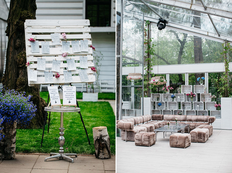 weselne wnętrze oranżerii endorfina Foksal 