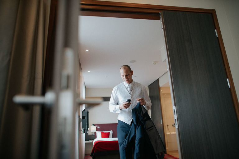 ostatnie poprawki pana młodego 