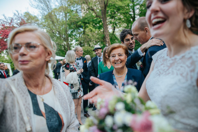 goście składają życzenia