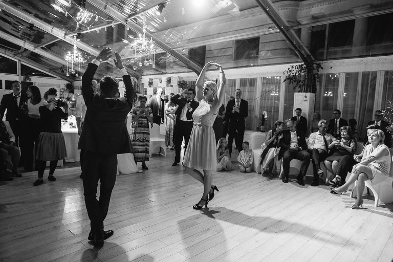 łabędzi taniec na weselu 