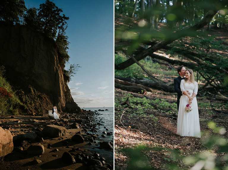 sesja przy klifie w Gdyni Orłowo 