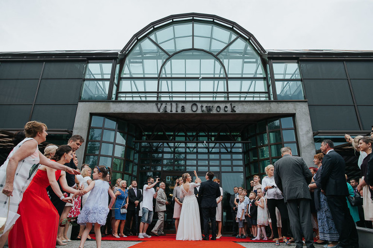 para młoda na weselu Villa Maranello dawniej Villa Otwock