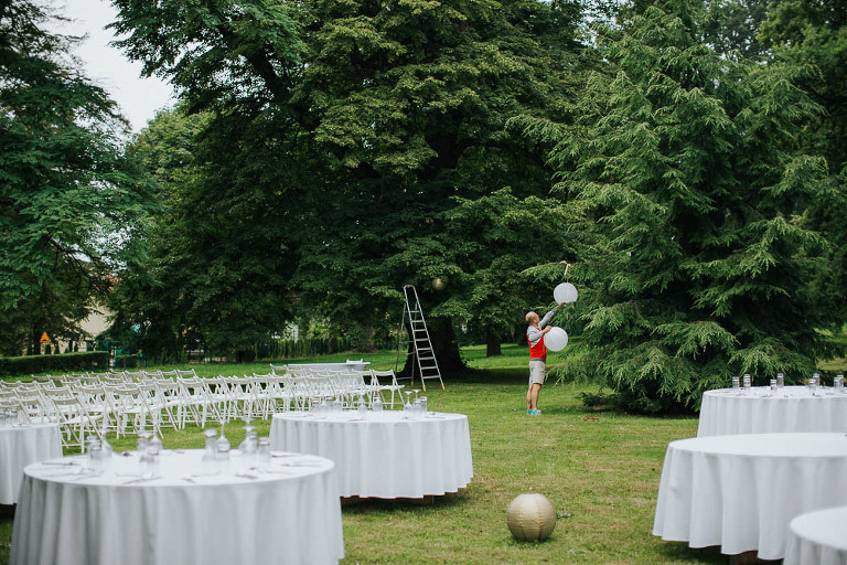 ogrody pałacu Radziwiłłów