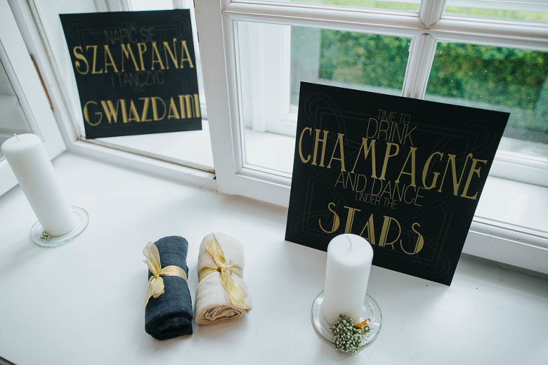 dekoracja ślubna pałac Radziwiłłów w Balicach