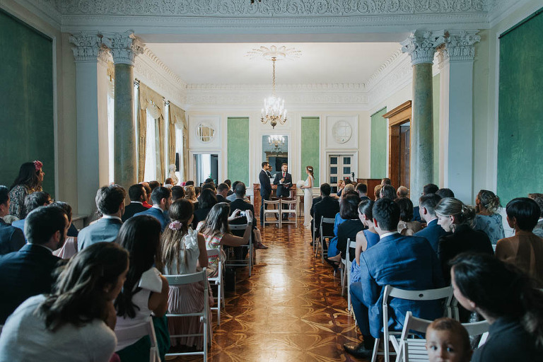 ślub we wnętrzach w Pałacu Radziwiłłów