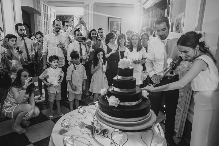 tort weselny w Pałacu Radziwiłłów