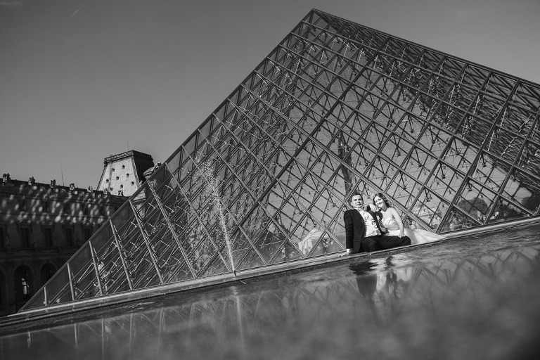 zdjecia ślubne zrealizowane w Paryżu 