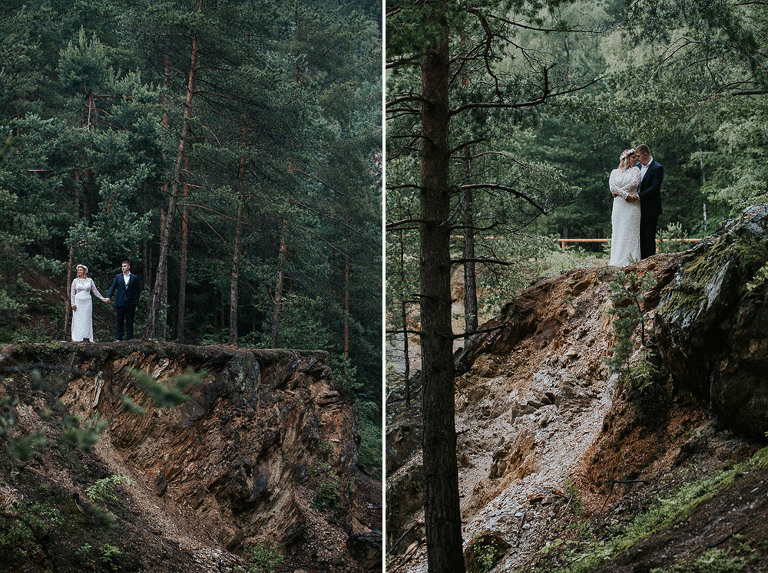 sesja ślubna w górach Sudety 