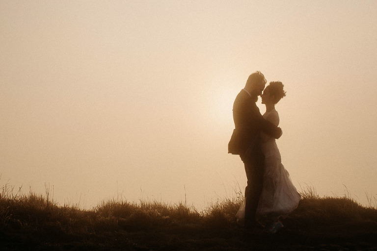 ślubna sesja w Bieszczadach 