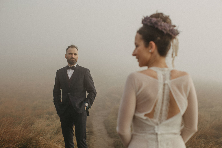 portret pary młodej w Bieszczadach 