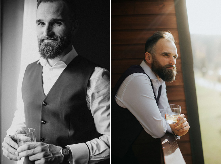 portret Pana młodego w Bieszczadach 