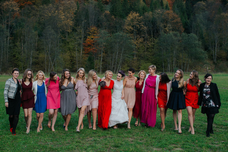 zdjecie grupowe Pań w Bieszczadach 