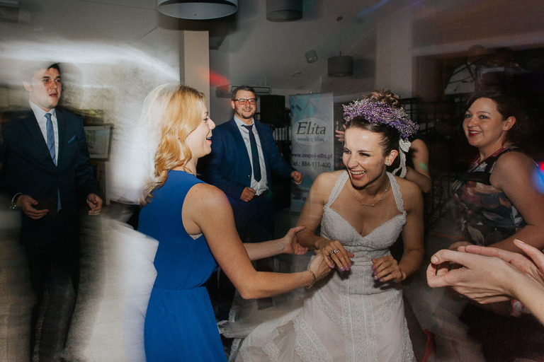 zabawa weselna z Panią młoda 