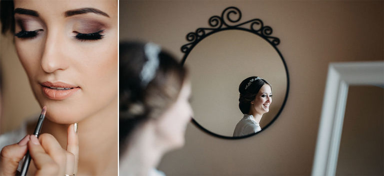 malowanie ust przed ślubem 