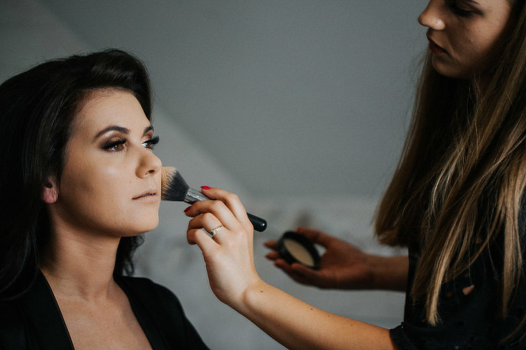 make-up pani młodej 