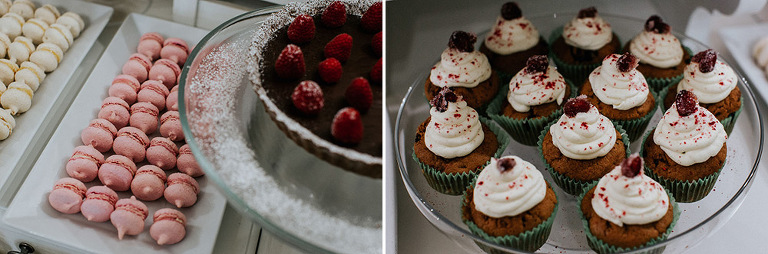 makaroniki i słodkie babeczki w dworze złotopolska dolina