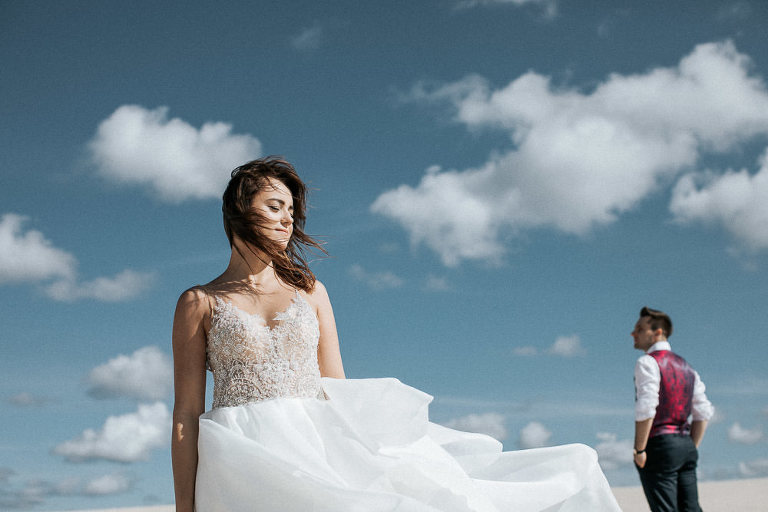 zdjecia ślubne nad morzem 