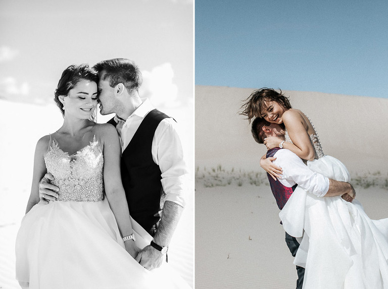 zdjęcia ślubne nad morzem