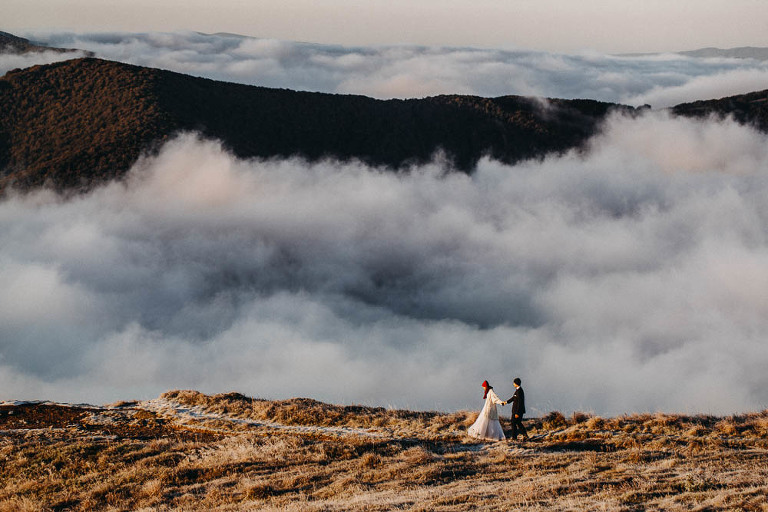 fotografia slubna w gorach 