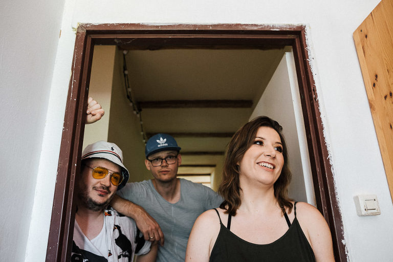 przyjaciele na weselu