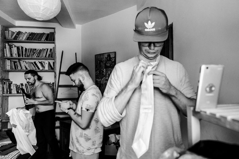 wiązanie krawata na slub 