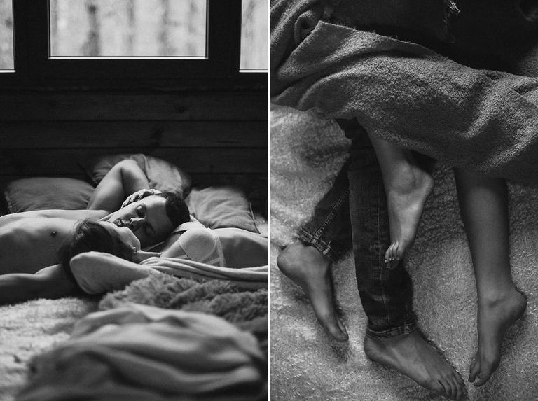 intymna sesja z okazji walentynek 