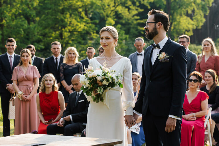 ślub plenerowy na polanie cicha 23 