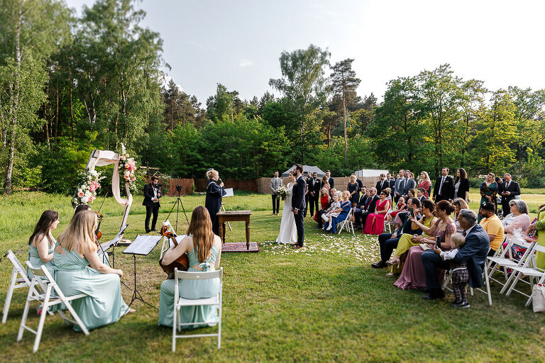 ślub w plenerze na polanie cicha 23 